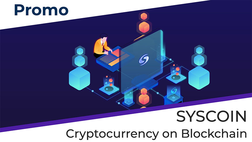 Syscoin - Cryptocurrency animation promo